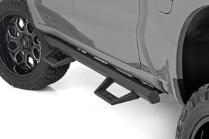 GMC Sierra 1500 Step - Rough Country - SRL2 Adj Aluminum - Black - '19-'24 GMC Sierra 1500 Step - Rough Country - SRL2 Adj Aluminum - Black - '19-'24